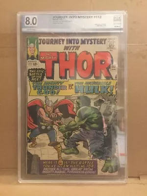 Buy Journey Into Mystery #112 1st Thor Vs Hulk  8.0 Graded   • 1,798.92£