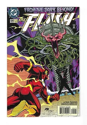 Buy FLASH #104 --- THE QUICKENING! MIRROR MASTER! HI-GRADE! DC Comics! 1995! NM • 1.58£