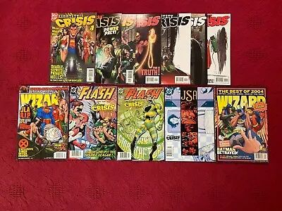 Buy Identity Crisis #1 - #7 Michael Turner Covers, The Flash #215-#216 Newsstands • 19.98£