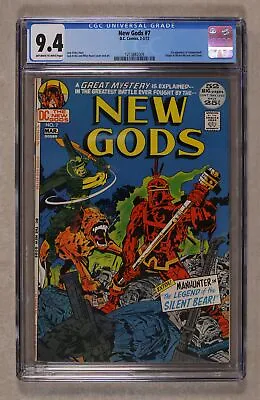 Buy New Gods #7 CGC 9.4 1972 1213882009 • 398.12£