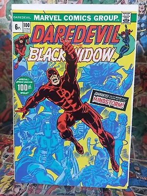 Buy Daredevil #100 FN/VF Marvel 1973 Black Widow • 29.95£