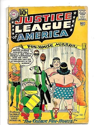 Buy Justice League Of America 7 G+ (2.5)   The Cosmic Fun-House!  Ad For Showcase 34 • 52.70£