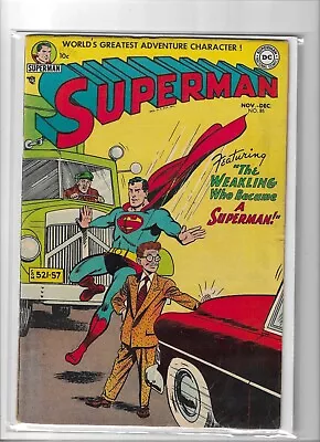 Buy Superman # 85 Good Plus [1953] DC Golden Age • 135£