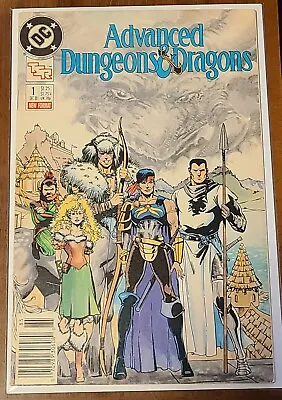 Buy Dc Advanced Dungeons & Dragons #1 Newsstand Tsr 1988 First D&d In Comics Combine • 15.03£