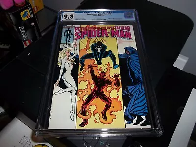 Buy SPECTACULAR SPIDER-MAN #94 CGC 9.8 NM/MT 1st Dr Ohnn (Spot) 1984!! • 111.89£