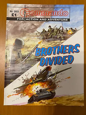 Buy Commando Comic Number 3823 Brothers Divided • 3£