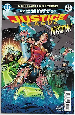 Buy Justice League (2017) #22 Rebirth Wonder Woman Batman Superman DC Comics  • 2.38£