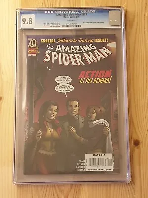 Buy Amazing Spider-man #583 1st Obama Key CGC 9.8 Special Tribute-To-Dating-Issue • 87£