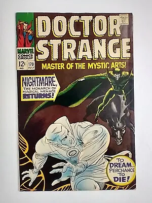 Buy Marvel Comics Doctor Strange #170 1st Cover Appearance Nightmare VF+ 8.5 • 92.63£