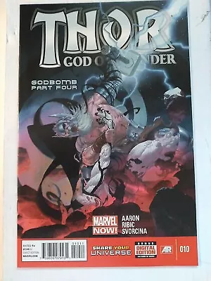 Buy THOR GOD OF THUNDER #10 010 GODBOMB God Butcher Marvel Comics Love Thunder • 11.99£