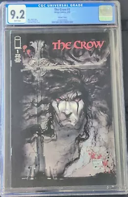 Buy The Crow #1 - Image Comics 1999 CGC 9.2 White Pages Todd McFarlane VARIANT • 118.58£