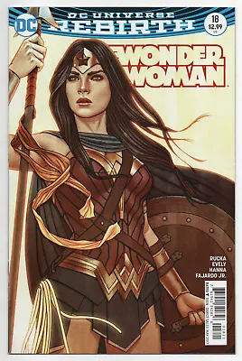 Buy Wonder Woman 18 - Jenny Frison Variant Cover (modern Age 2017) - 9.0 • 6.18£