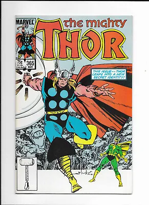 Buy Marvel The Mighty Thor #365 Very Fine/Near Mint Copper Age High Res Scans • 9.35£