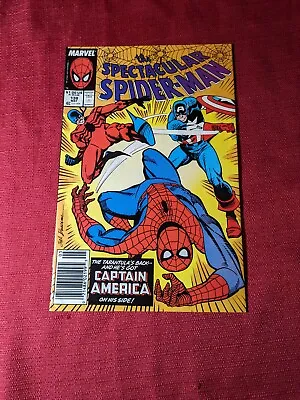 Buy The Spectacular Spider-Man #138 May 1988 Captain America Tarantula Marvel Comics • 11.98£