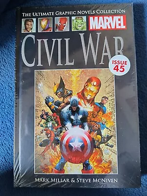 Buy Marvel Comics Hardback Collection Avengers, X-Men, Fantastic Four - Civil War • 1.99£