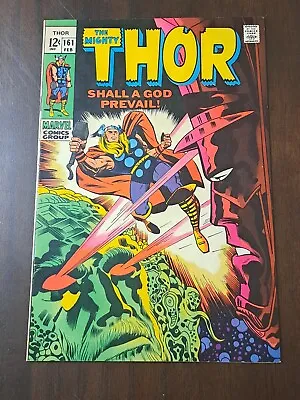 Buy Thor 161 Ungraded White Pages -  Galactus Vs Ego Battle Concludes • 99.30£
