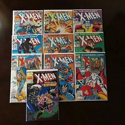 Buy Uncanny X-Men 294, 295, 296, 297, 298, 299, 300, 301, 302 & Annual #17 | Marvel • 21.28£