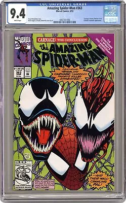 Buy Amazing Spider-Man #363 CGC 9.4 1992 4087251006 • 66.33£