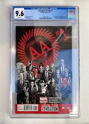 Buy Avengers Arena #1 Cgc 9.6 1st Appearance Cullen Bloodstone, Apex, Anachronism +2 • 149.99£