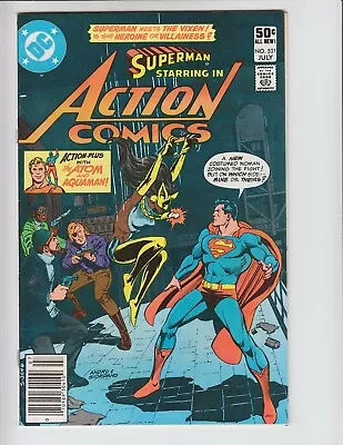 Buy Action Comics #521 (Newsstand) VF; DC | 1st Appearance Vixen - Superman - We Com • 63.95£
