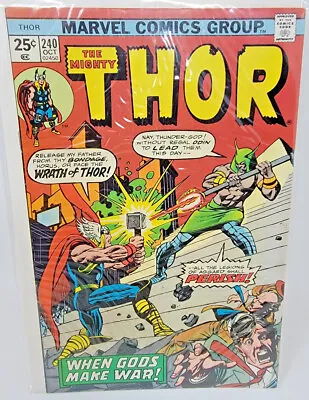 Buy Thor (mighty) #240 Marvel Comics *1975* 9.0 • 8.66£