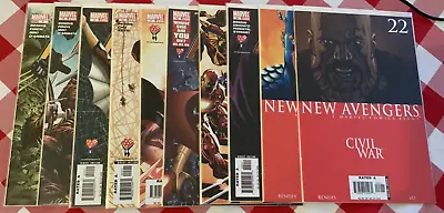 Buy The New Avengers 2005 Volume 1 X 10 Issues Nm Lot A • 17£