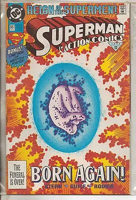 Buy DC Comics Action Comics #687 June 1993 Newstand Edition VF+ • 2£