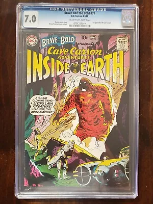 Buy Brave And The Bold 31 CGC 7.0 1st Appearance Of Cave Carson • 482.57£
