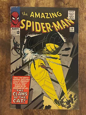 Buy Amazing Spider-Man #30 - GORGEOUS - 1st App Cat Burgalar - Marvel Comics • 15.49£