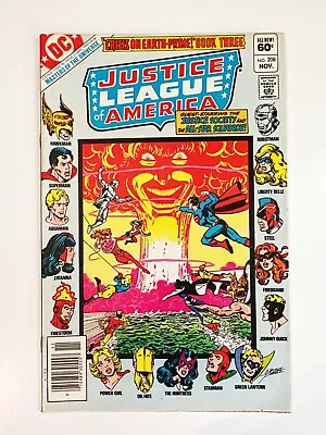 Buy Justice League Of America #208 MOTU He-Man Preview 1982 NEWSSTAND • 13.59£