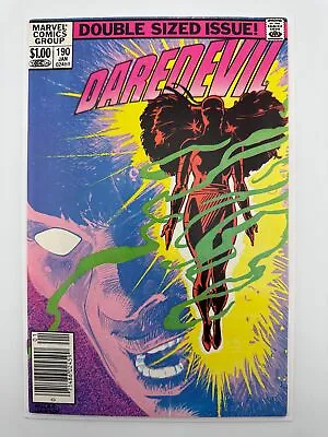 Buy Daredevil #190 Newsstand Copy - Elektra Reborn - Fine/Very Fine 7.0 • 9.73£