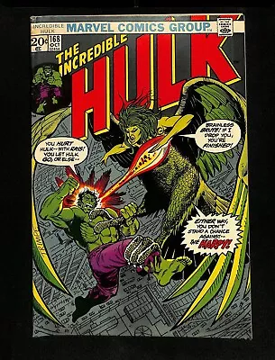 Buy Incredible Hulk #168, FN/VF 7.0, 1st Appearance Harpy • 36.16£