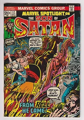 Buy Marvel Spotlight #12 - 1st Son Of Satan Daimon Hellstrom - KEY - 1973 • 51£