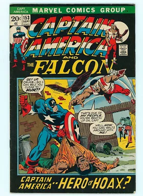 Buy Captain America 153 Jack Monroe Nomad Key, First Appearance, Mid-grade • 16.09£