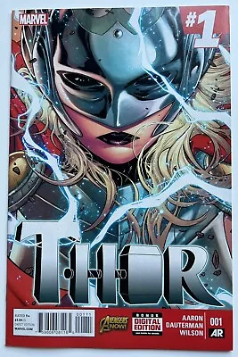 Buy Thor #1 1st Cover App Jane Foster Thor 1st Print MCU Marvel Love Thunder 2014 • 45£