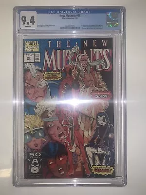 Buy Marvel New Mutants #98 (1991) (1st App Deadpool / Wade Wilson) CGC 9.4 SALE🔥 • 499.99£