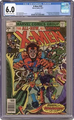 Buy Uncanny X-Men #107 CGC 6.0 1977 4357813014 1st Full App. Starjammers • 115.88£