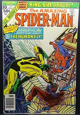 Buy Amazing Spider-man King Size Annual #10 1st Appearance The Fly! 5.0 Vg/fine- • 6.49£