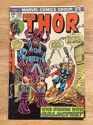 Buy Thor #226  Marvel 1976  Who Stands With Galactus?  Key Issue 2nd App Firelord • 39.38£