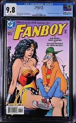 Buy Fanboy #6 (8/99) ~ Cgc 9.8 ~ Wp ~ Dc Comics ~ Brain Bolland Wonder Woman Cover • 139.02£