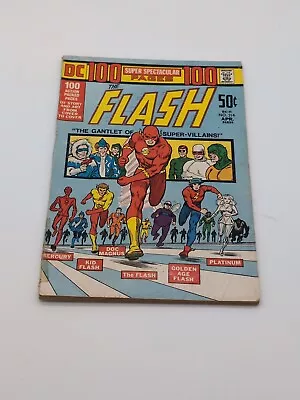 Buy Flash #214 Very Good Plus Kid Flash Metal Men 100 Pages 1972 • 35.58£
