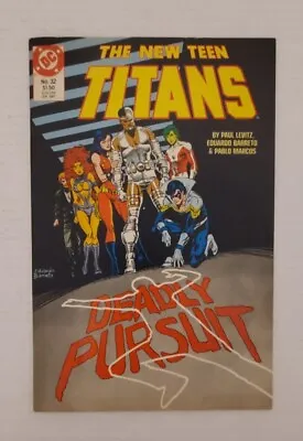 Buy The New Teen Titans Issue 32 Vintage DC Comics 1987 • 25.72£