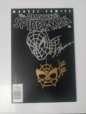 Buy Amazing Spider-Man Vol 2 #36 SIGNED And SKETCH By John Romita Jr And Scott Hanna • 144.11£