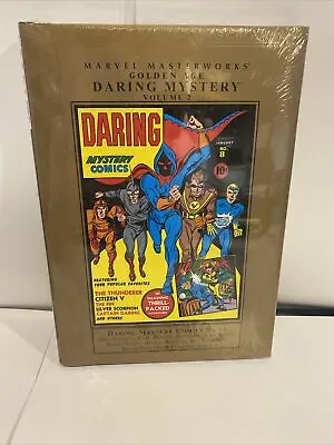 Buy Marvel Masterworks Golden Age Daring Mystery Vol. 2 Factory Sealed Bill Everett • 19.63£