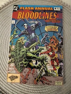 Buy Flash Annual #6 Bloodlines Outbreak DC Comic 1993 Nm See Pics  • 3.95£
