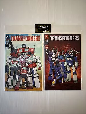 Buy Transformers #1 Variant Set Energon Universe Image Skybound First Print • 19.99£