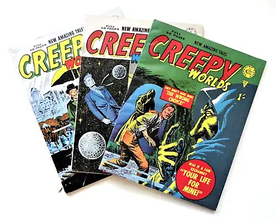 Buy ALAN CLASS X 3 - UK British Comics, Creepy Worlds #s 9, 26, 31 Early 1960s RARE • 23.96£