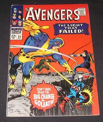 Buy AVENGERS #35 Fn/VF(7.0) 12¢ Cover Marvel Comic • 27.61£
