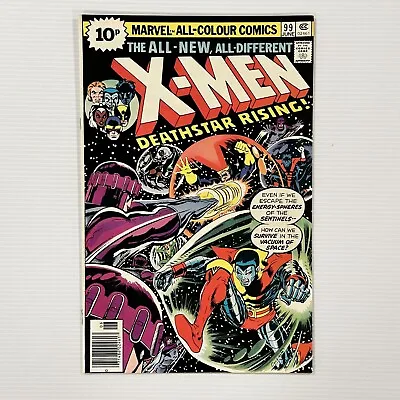 Buy X-Men #99 1976 VF/NM Pence Copy 1st Black Tom Cassidy • 96£