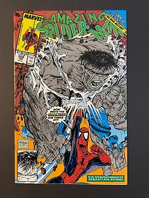 Buy AMAZING SPIDER-MAN #328 ( Marvel 1990) Direct Edition, McFarlane, Gemini Mailer • 12.69£